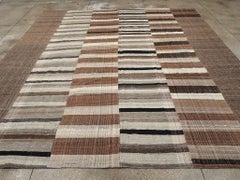 Mitte des 20. Jahrhunderts Türkischer Flachgewebe-Kilim Teppich in Raumgröße