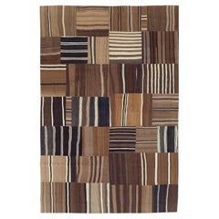 Mid-20th Century Turkish Flatweave Kilim Room Size Carpet