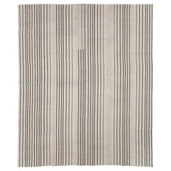 Mid-20th Century Turkish Flatweave Large Room Size Rug