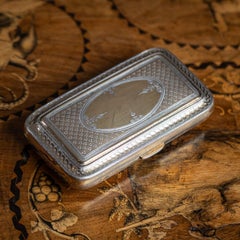 Mid 20th Century Turkish Gilt Solid Silver Spectacle Case c.1940
