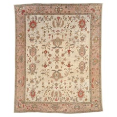 Mid-20th Century Turkish Oushak Large Carpet