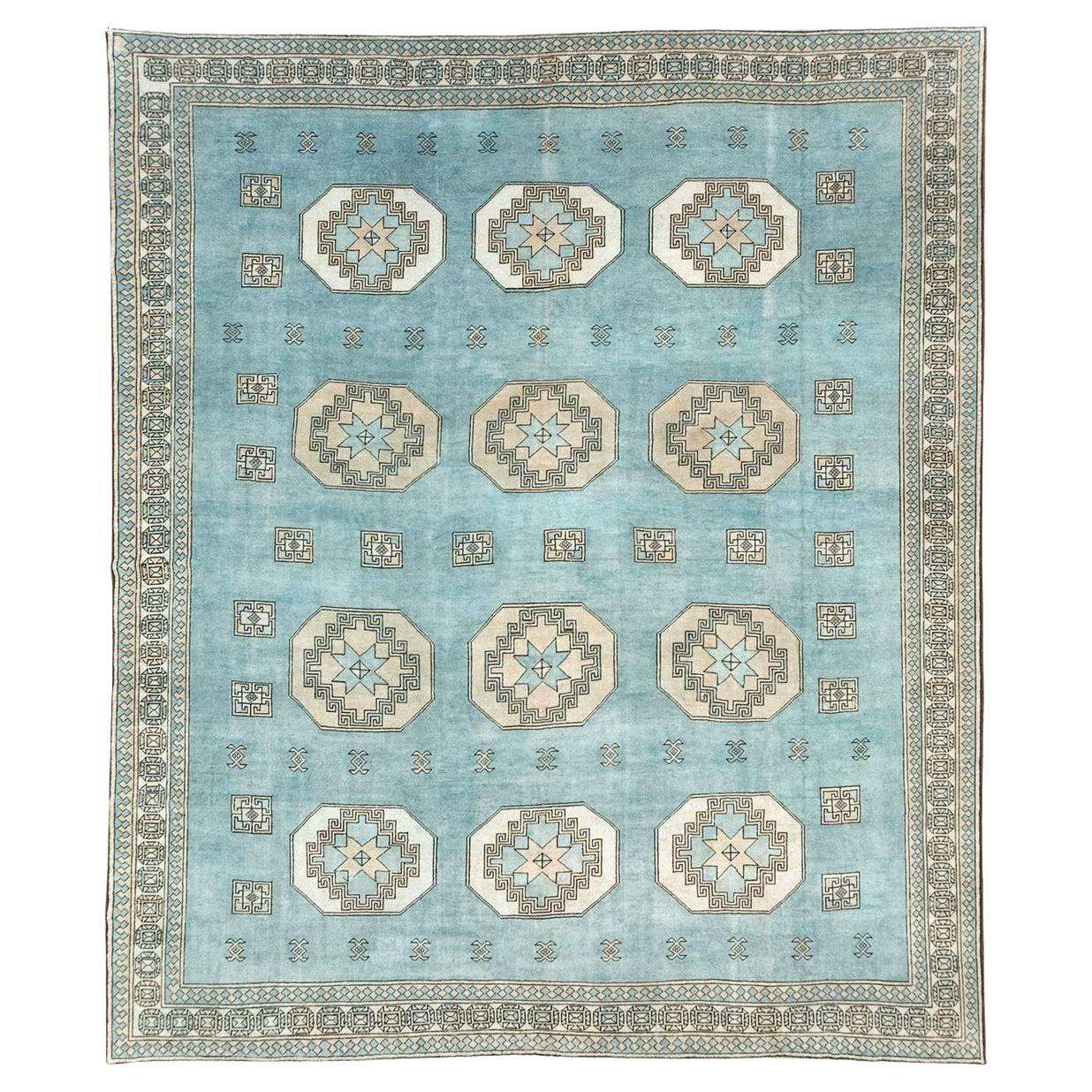 Mid-20th Century Turkish Oushak Large Room Size Carpet