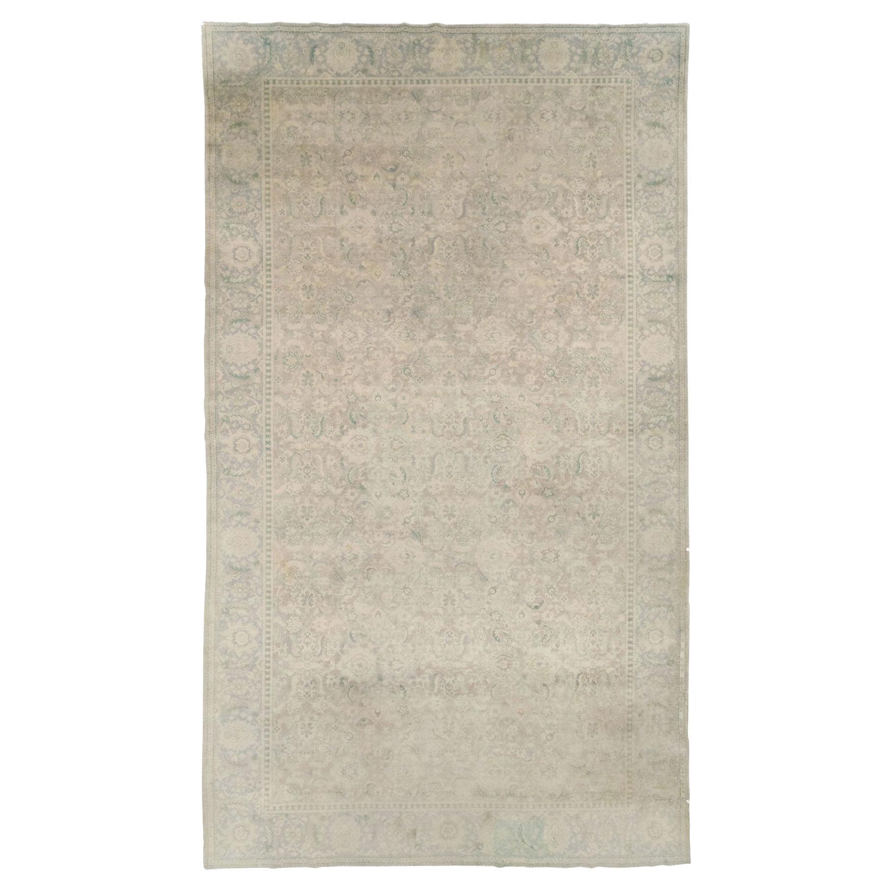 Mid-20th Century Turkish Oushak Oversize Carpet