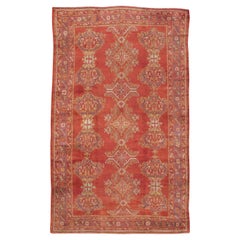 Mid-20th Century Turkish Oushak Room Size Carpet