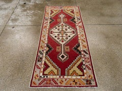 Galerie Shabab Collection Mid-20th Century Turkish Oushak Throw Rug