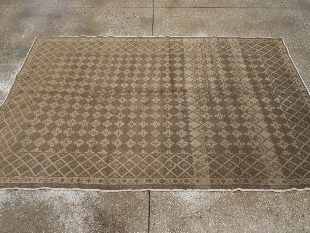 Noué à la main Tapis d'accent turc Sivas du milieu du 20e siècle en vente