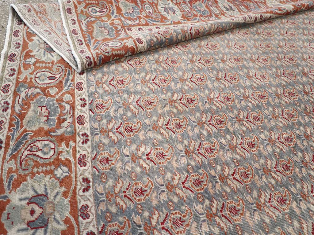Mid-20th Century Turkish Sivas Accent Rug en venta 1