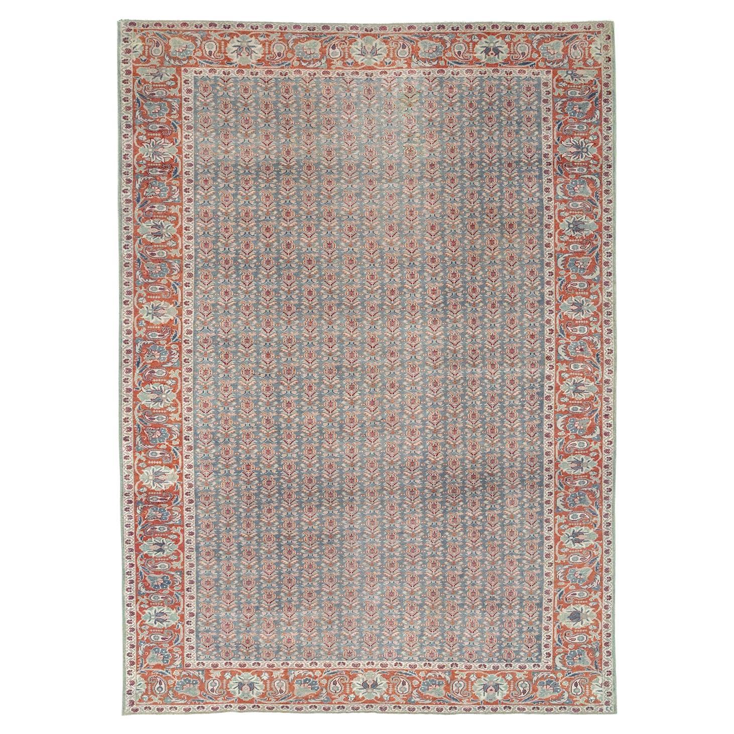 Mid-20th Century Turkish Sivas Accent Rug