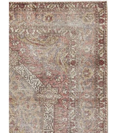 Mid-20th Century Turkish Sivas Distressed Rug
