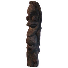 Mid-20th Century Vanuatu Tribal Fernwood Grade Ritual Figure, Ambrym Island