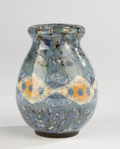 Mid-20th Century Vase - Jean Gerbino - Vallauris - Mosaic Ceramic