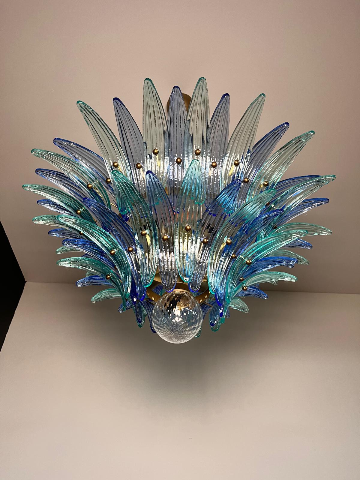 Lampadario veneziano della metà del XX secolo, Murano, anni '80 in vendita 5