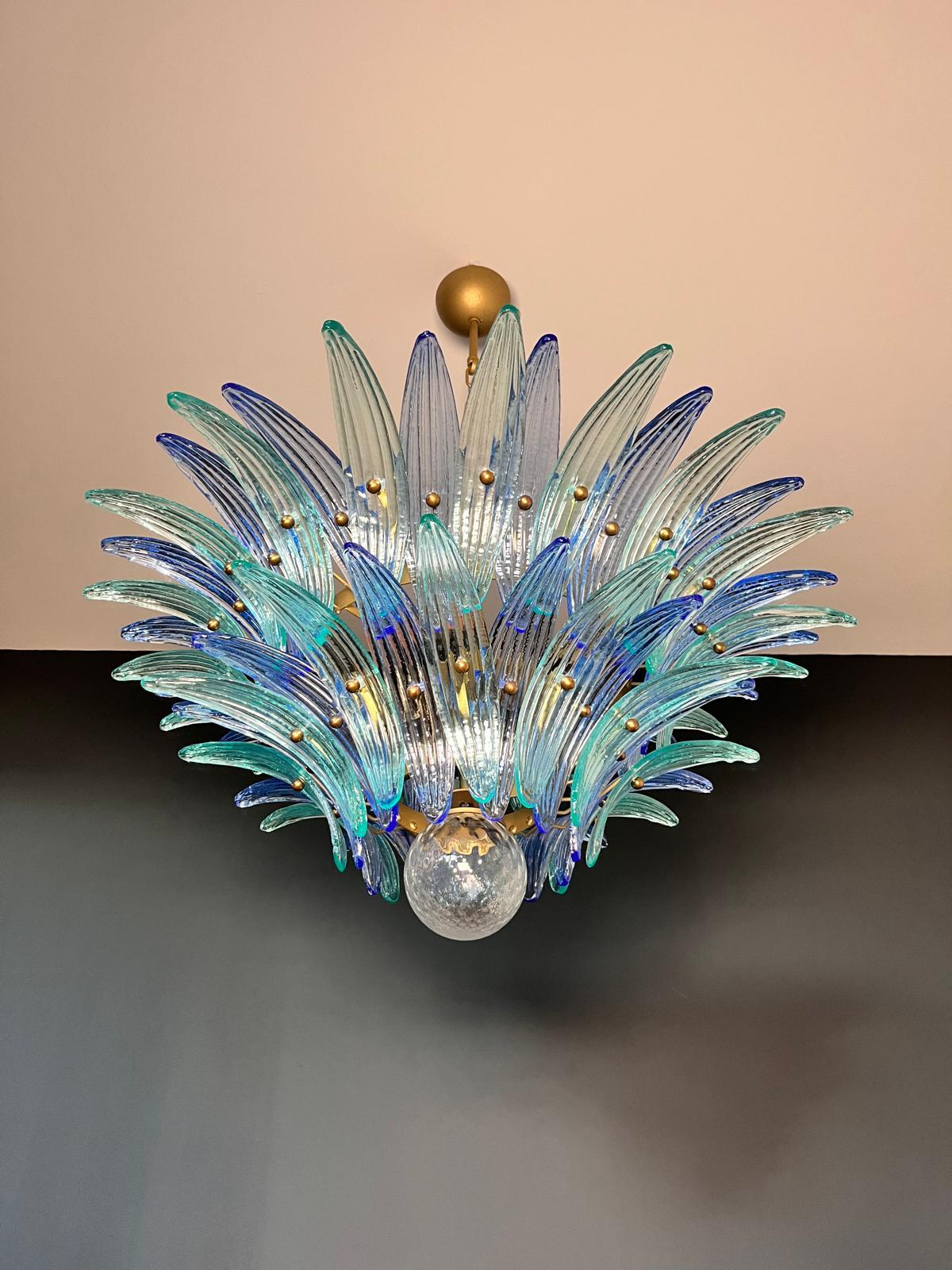 Lampadario veneziano della metà del XX secolo, Murano, anni '80 in vendita 1