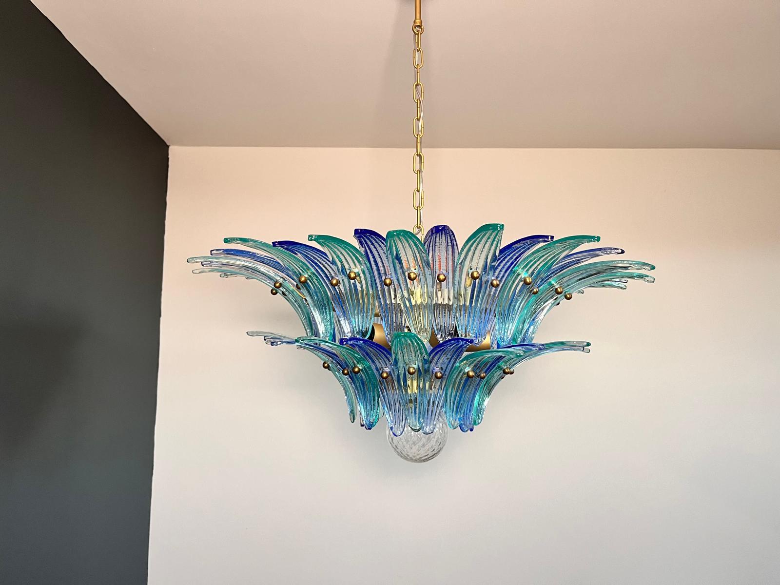 Lustre vénitien du milieu du XXe siècle, Murano, années 1980 en vente 2