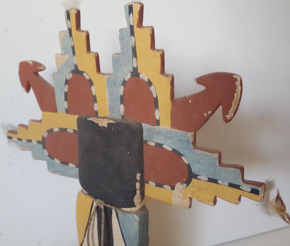 American Mid-20th Century Version of a Vintage Hopi Kachina Doll
