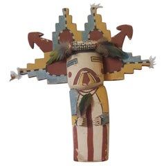 Mid-20th Century Version of a Vintage Hopi Kachina Doll