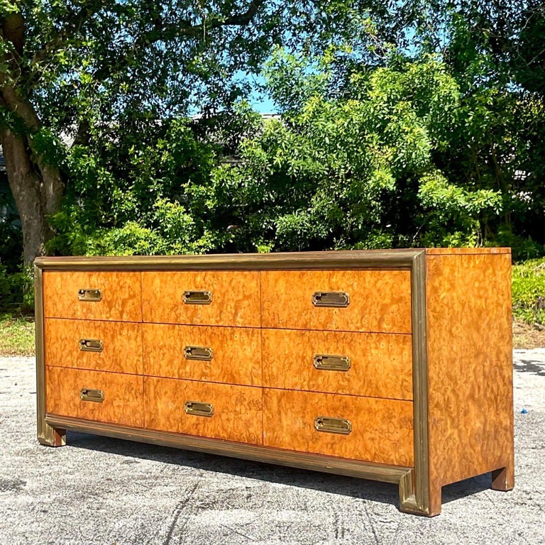 burlwood dresser Walnut Burl Dresser main image 1
