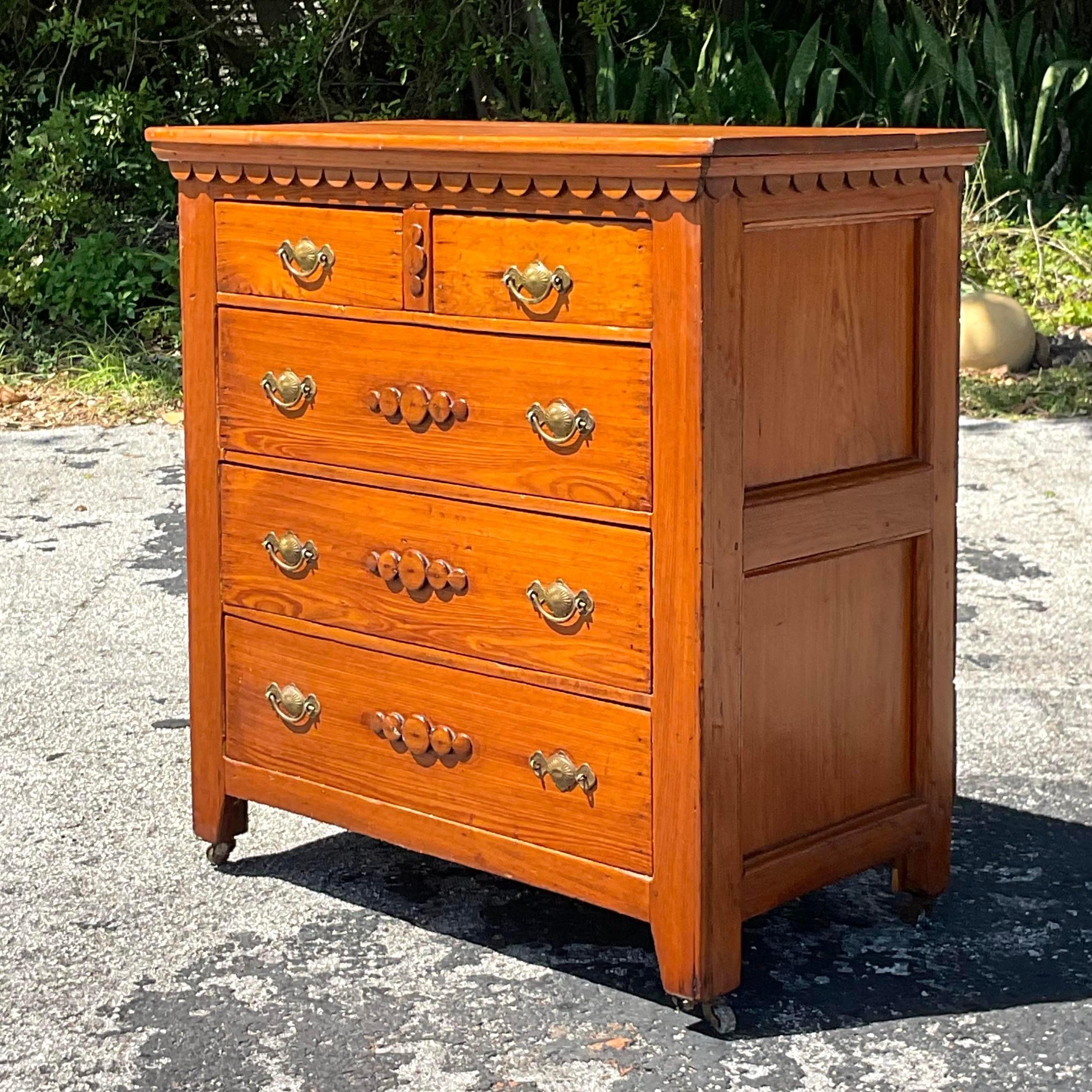 scalloped drawers