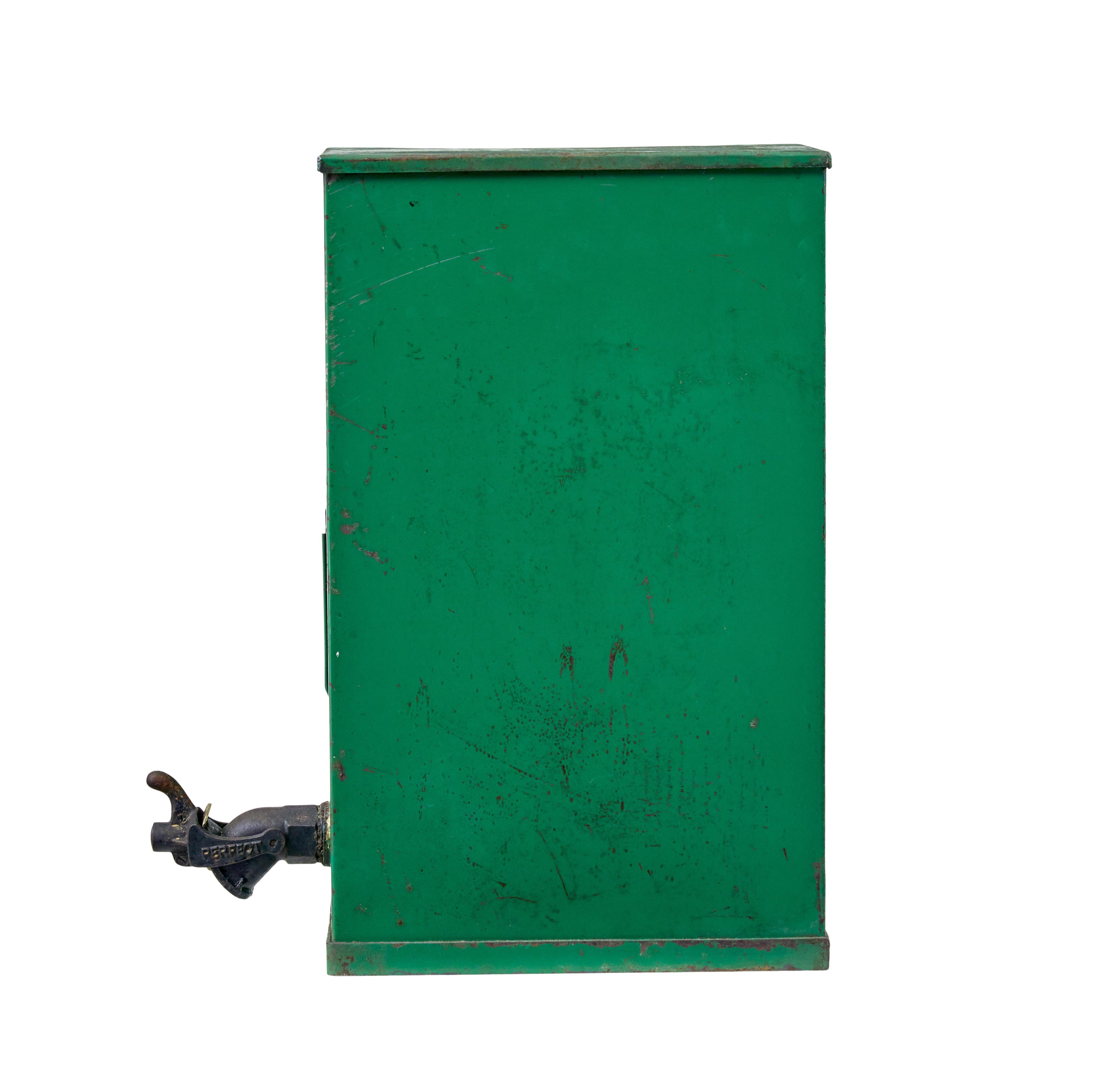 Cast Mid 20th century vintage BP memorabilia oil dispenser For Sale