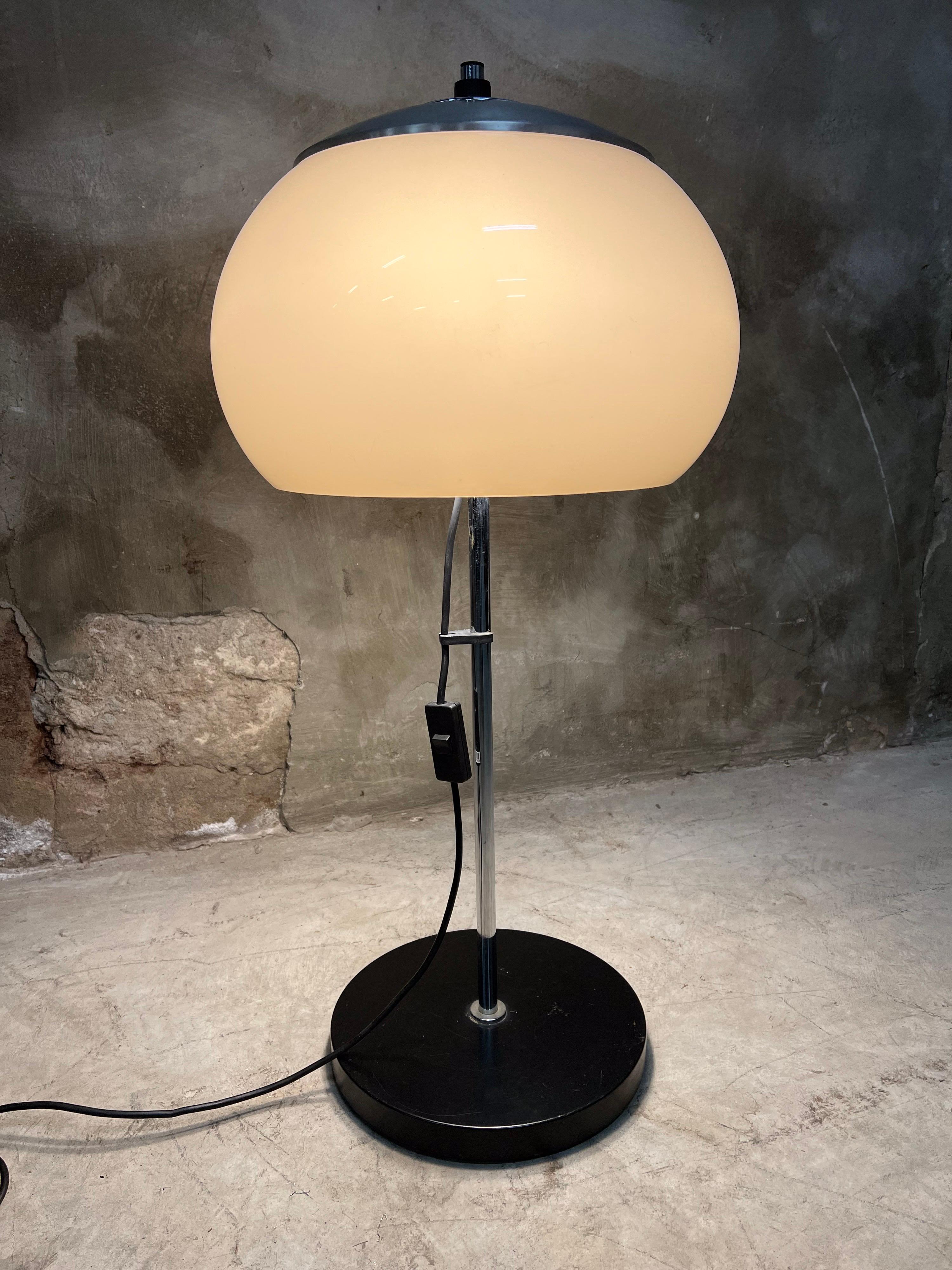 Space Age Mid-20th Century Vintage Dijkstra Mushroom Table Lamp