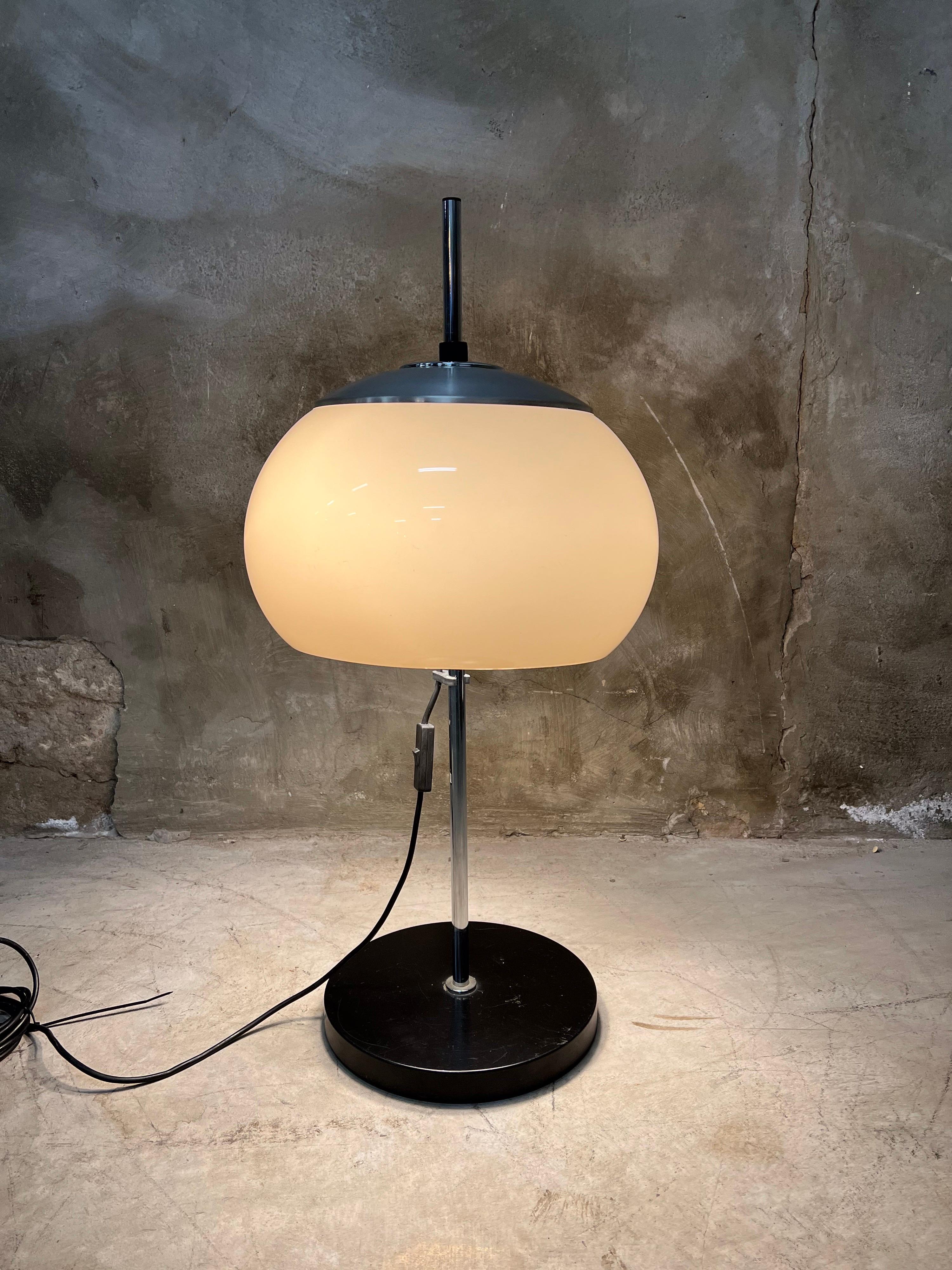 Mid-20th Century Vintage Dijkstra Mushroom Table Lamp 2