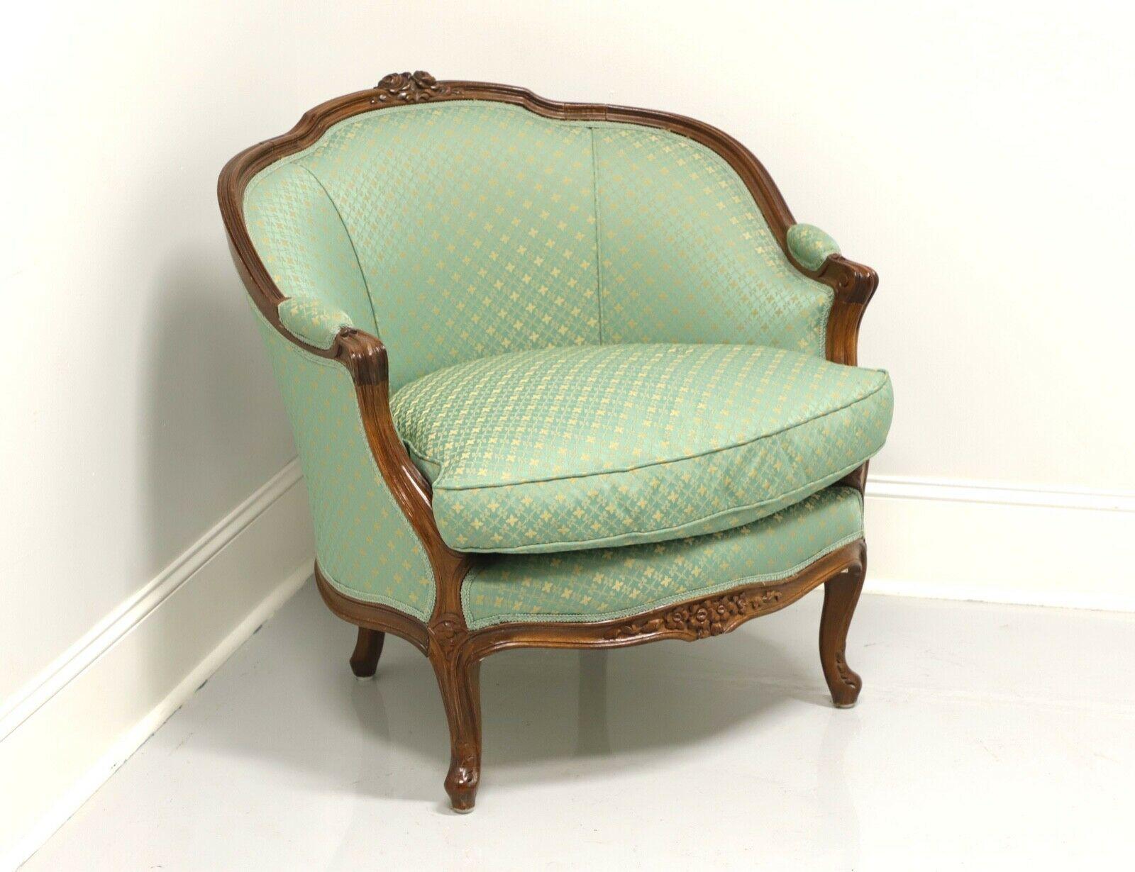 Mid 20th Century Vintage French Louis VX Bergere Chair 1