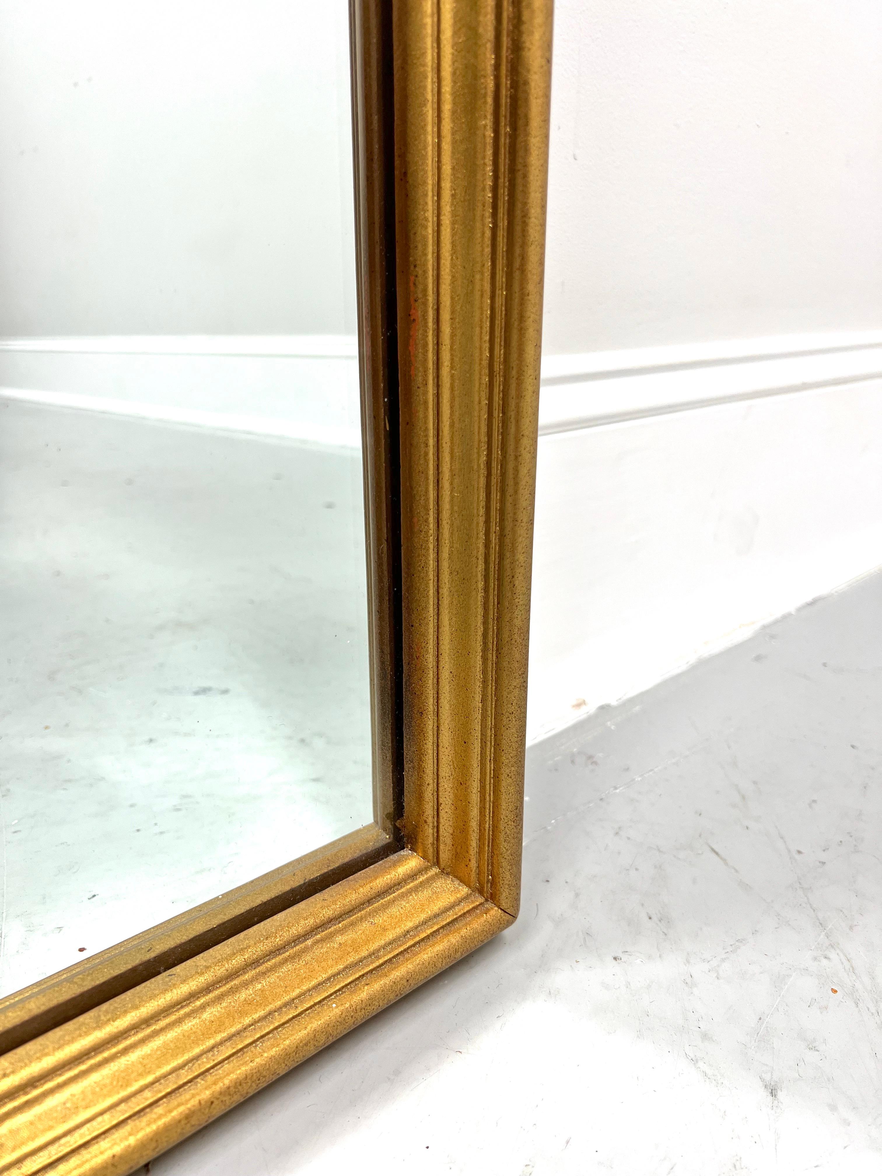 Mid 20th Century Vintage French Rococo Style Gold Wall Mirror For Sale 2