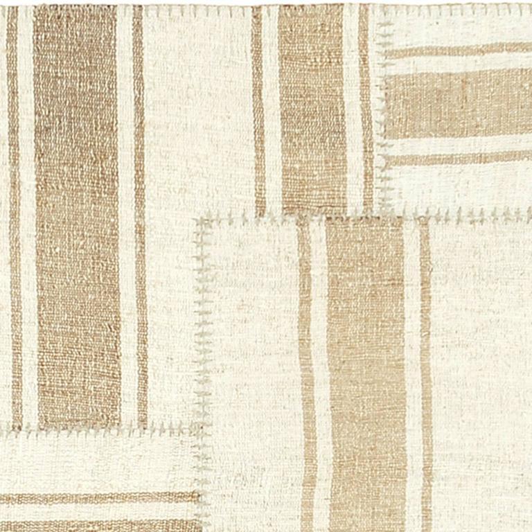 Kelimteppich, Vintage, mittleres 20. Jahrhundert im Angebot 3