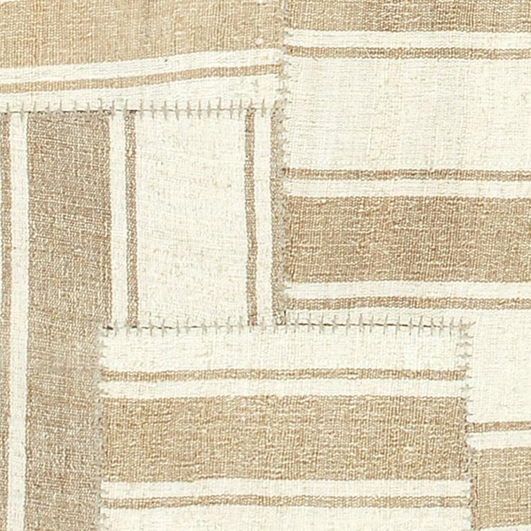 Kelimteppich, Vintage, mittleres 20. Jahrhundert im Angebot 4