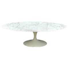 Mid 20th Century Vintage Knoll International Marble Saarinen Coffee Table