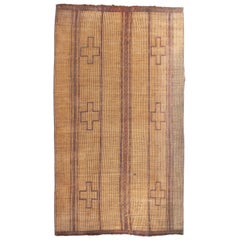Mid-20th Century Vintage Mauritanian Leather Tuareg Rug North Africa
