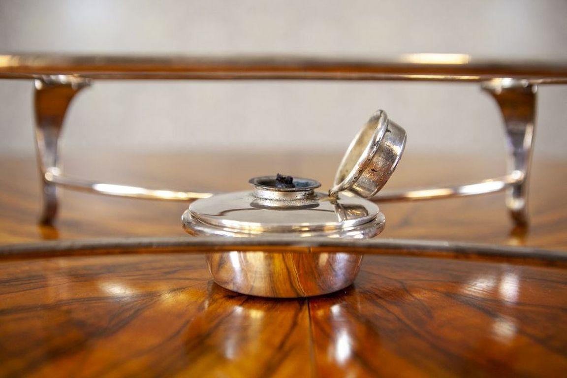 20ième siècle Heater à fondue vintage en métal du milieu du 20e siècle en vente