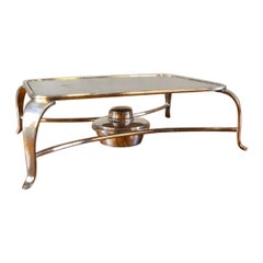 Mid-20th Century Vintage Metal Fondue Heater