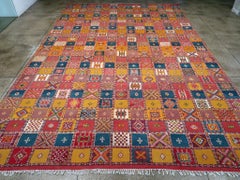 Galerie Shabab Collection Mid-20th Century Vintage Moroccan Oversize Carpet