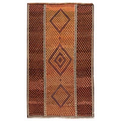 Mid-20th Century Vintage Persian Kilim Wool Rug