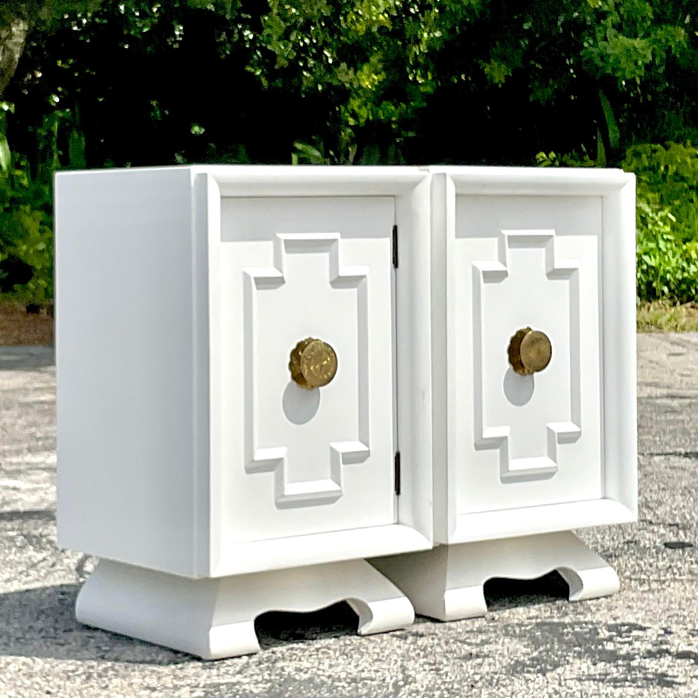 Mid 20th Century Vintage Regency Exclusively Yours Nightstands - a Pair 2