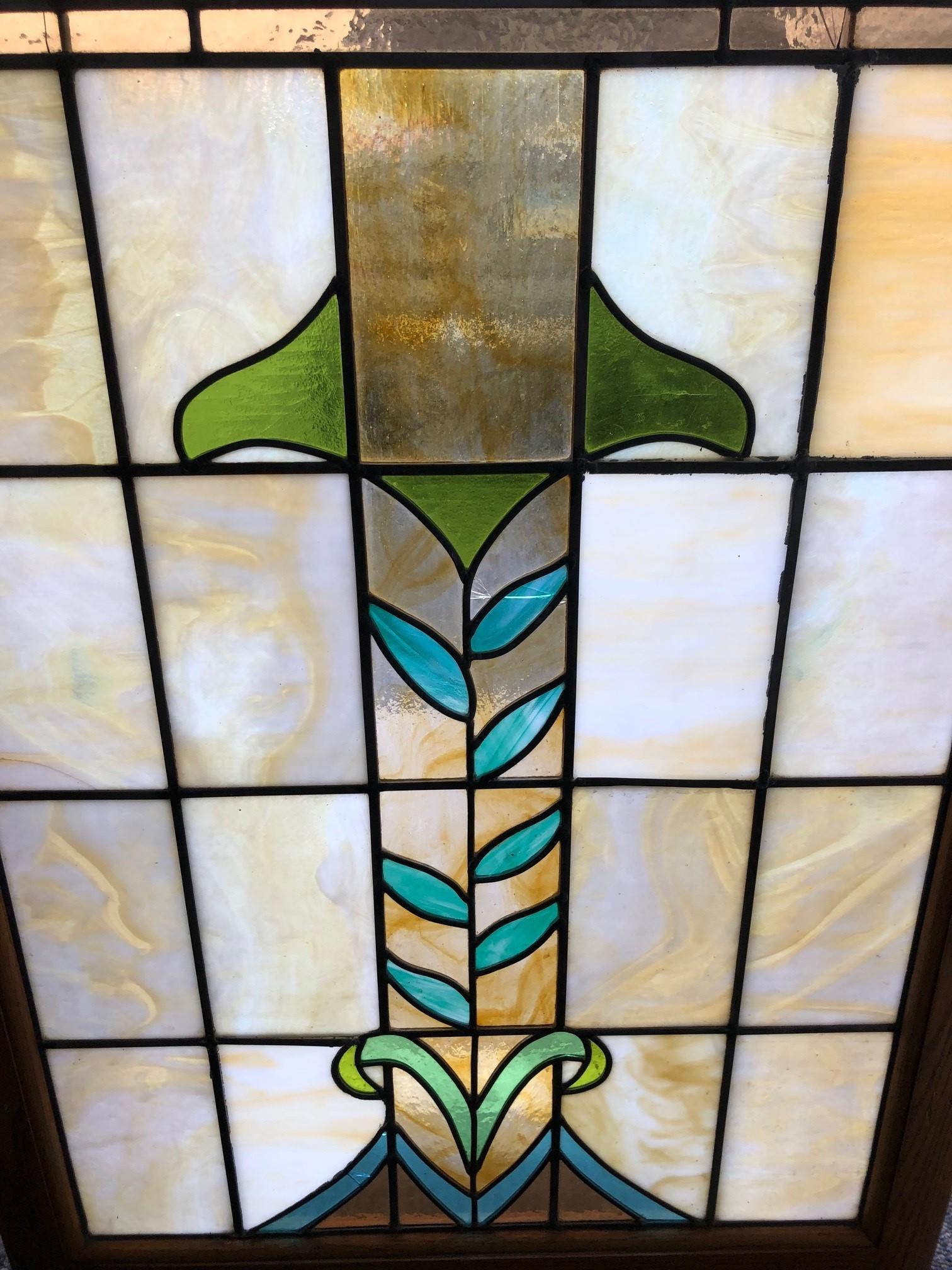 vintage stained glass windows