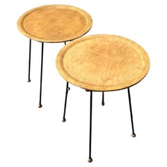 Vintage Tony Paul Tempo Group Tabletttische aus der Mitte des 20. Jahrhunderts – Ein Paar