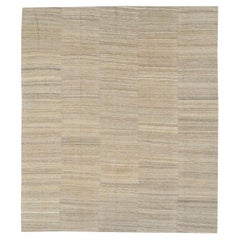 Mid-20th Century Vintage Turkish Flatweave Kilim Room Size Carpet