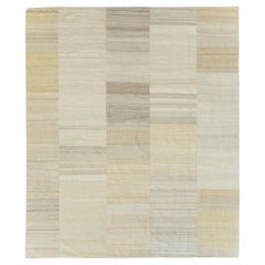Mid-20th Century Vintage Turkish Flatweave Kilim Room Size Carpet