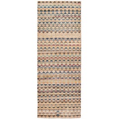 Mid-20th Century Vintage Turkish Runner Rug