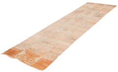 Mid-20th Century Vintage Turkish Wool Runner Rug