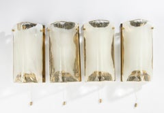 Apliques de pared de mediados del siglo XX - Kalmar - Juego de 4