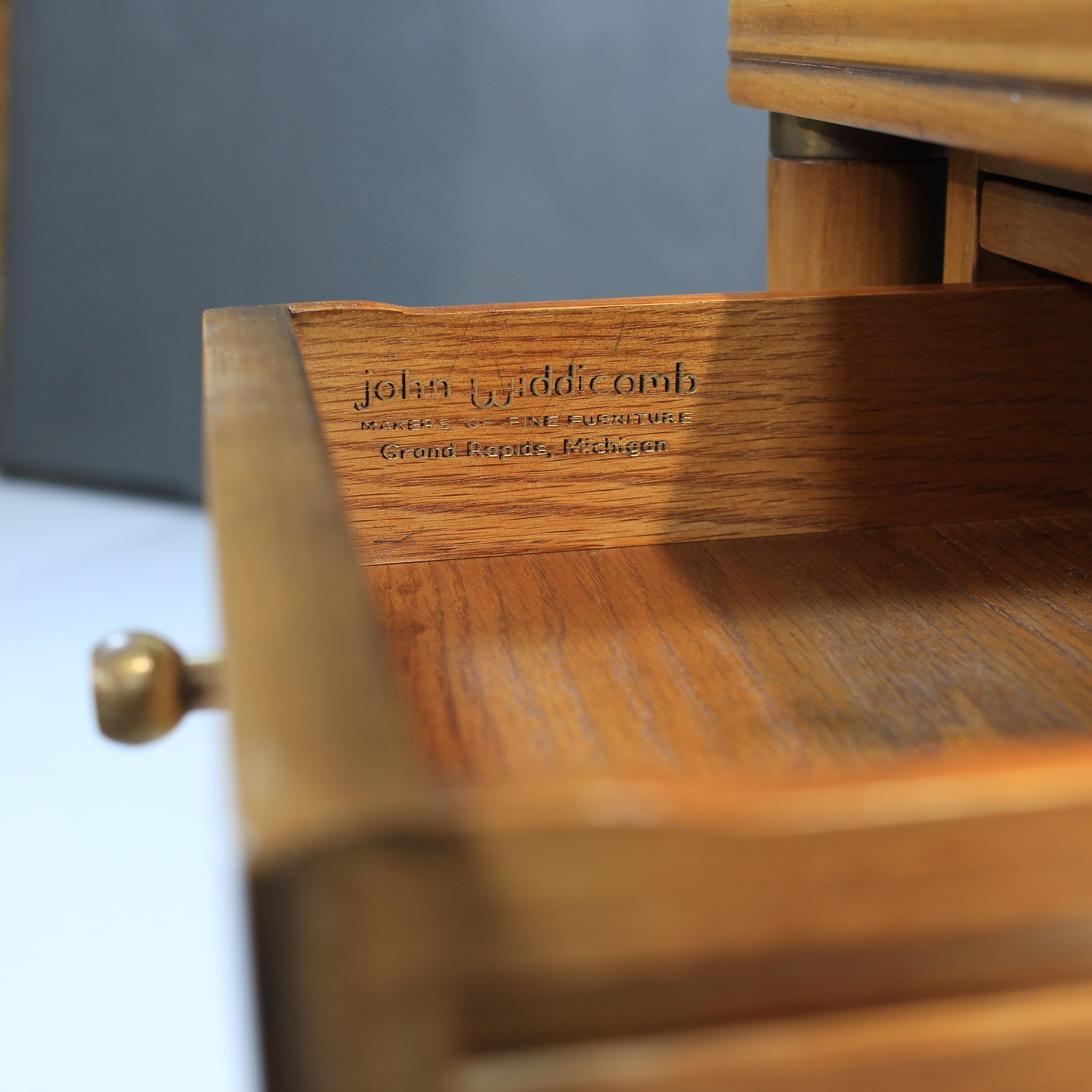 Mid-20th Century Walnut Executive Desk by John Widdicomb For Sale 6