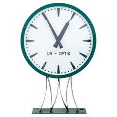 Mid 20th Century Westerstrands Swedish Industrial Station Clock