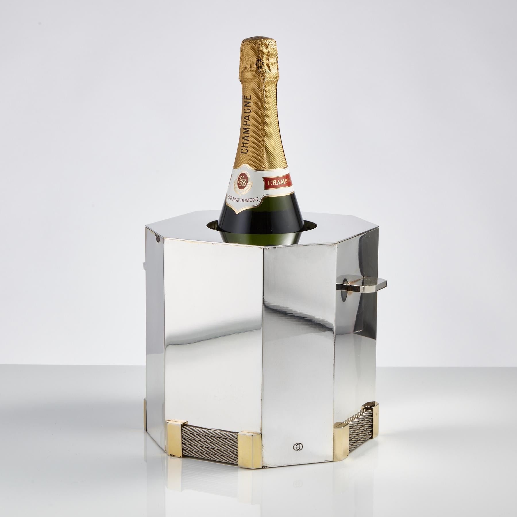 Mid-Century Modern Mid-20th Century Wine Cooler by Gucci, circa 1970