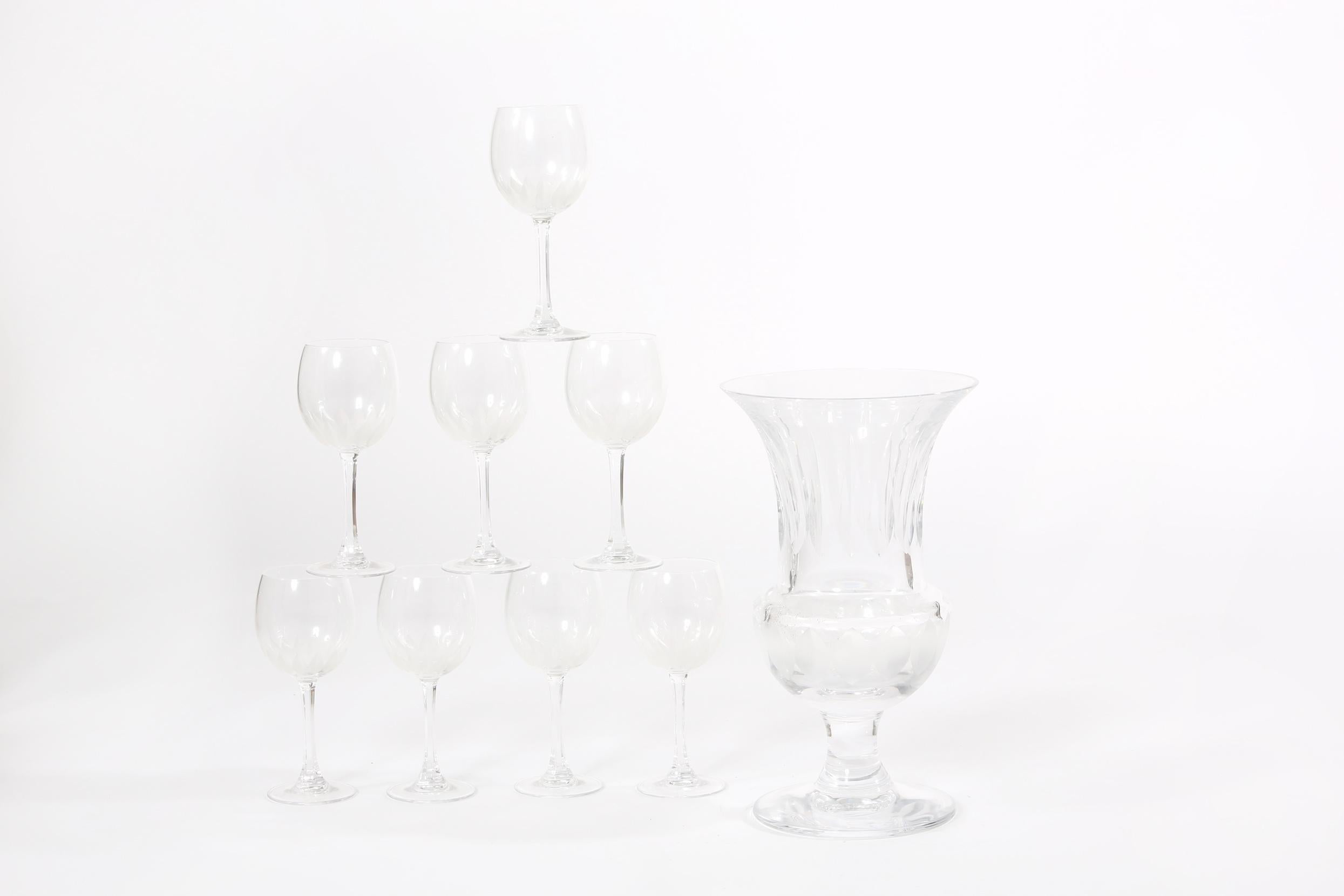 Vase für Wein oder Tafelaufsatz aus der Mitte des 20. Jahrhunderts im Angebot 7