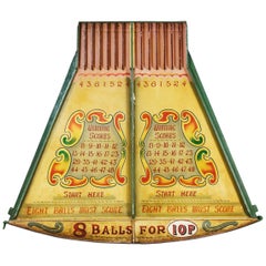 Mid-20th Century Winning Numbers Fairground Game