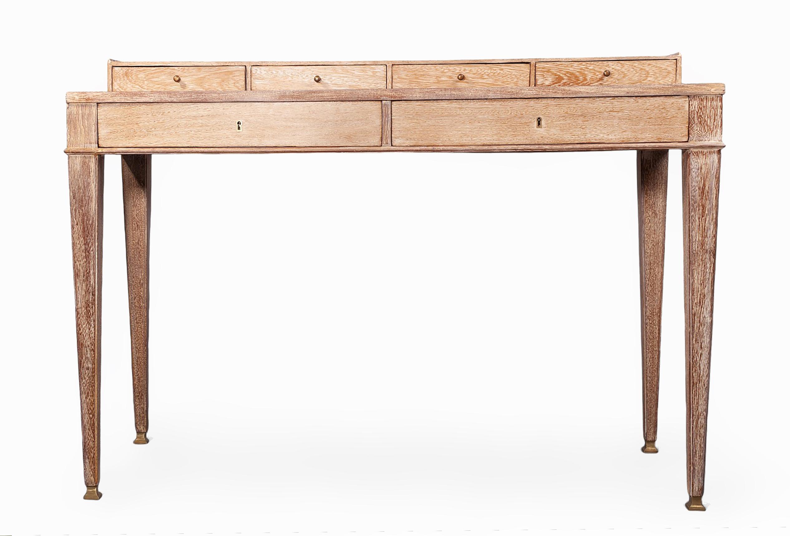 Mid-Century Modern Bureau Gradin/table de bureau à écrire de Jean-Michel Frank, milieu du 20e siècle en vente