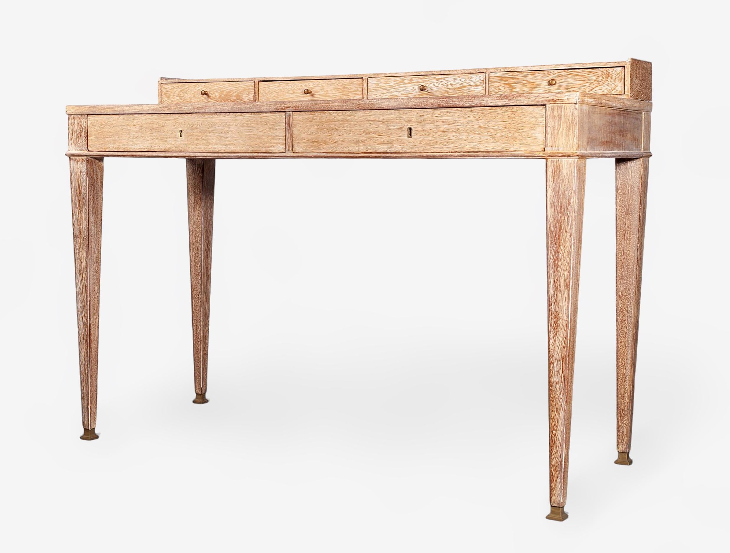 Français Bureau Gradin/table de bureau à écrire de Jean-Michel Frank, milieu du 20e siècle en vente